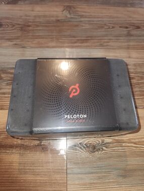 Peloton Black Yoga Block with Red Logo Accent